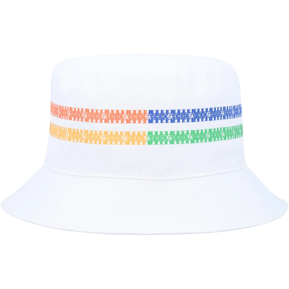 Men's White Cookies Presidential Bucket Hat