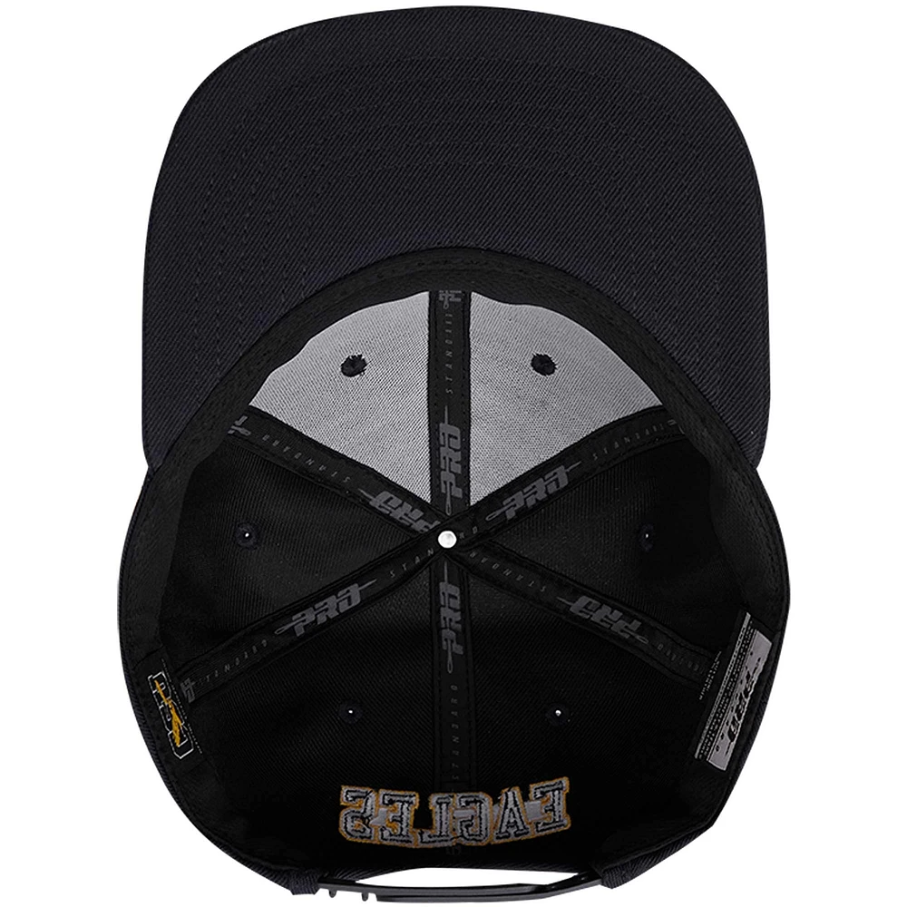 Men's Pro Standard Black Coppin State Eagles C Logo Snapback Hat