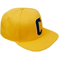 Men's Pro Standard Gold Coppin State Eagles C Logo Snapback Hat