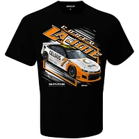 Men's Checkered Flag Black Corey LaJoie Celsius Car T-Shirt