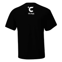 Men's Checkered Flag Sports  Black Corey LaJoie Celsius Car T-Shirt