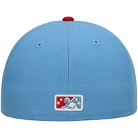 Men's New Era White Corpus Christi Hooks Authentic Collection Team Alternate 59FIFTY Fitted Hat