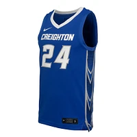Maillot de basket-ball réplique Nike Blue Creighton Bluejays pour homme