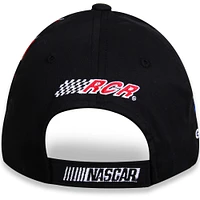 Men's Checkered Flag Black/Red Dale Earnhardt Goodwrench Swirl Adjustable Hat