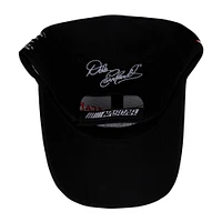Men's Checkered Flag Sports Black Dale Earnhardt 7-Time NASCAR Cup Series Champion Adjustable Hat