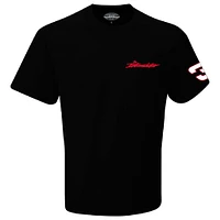 Men's Checkered Flag Sports Black Dale Earnhardt Seven-Time Champion Intimidator T-Shirt