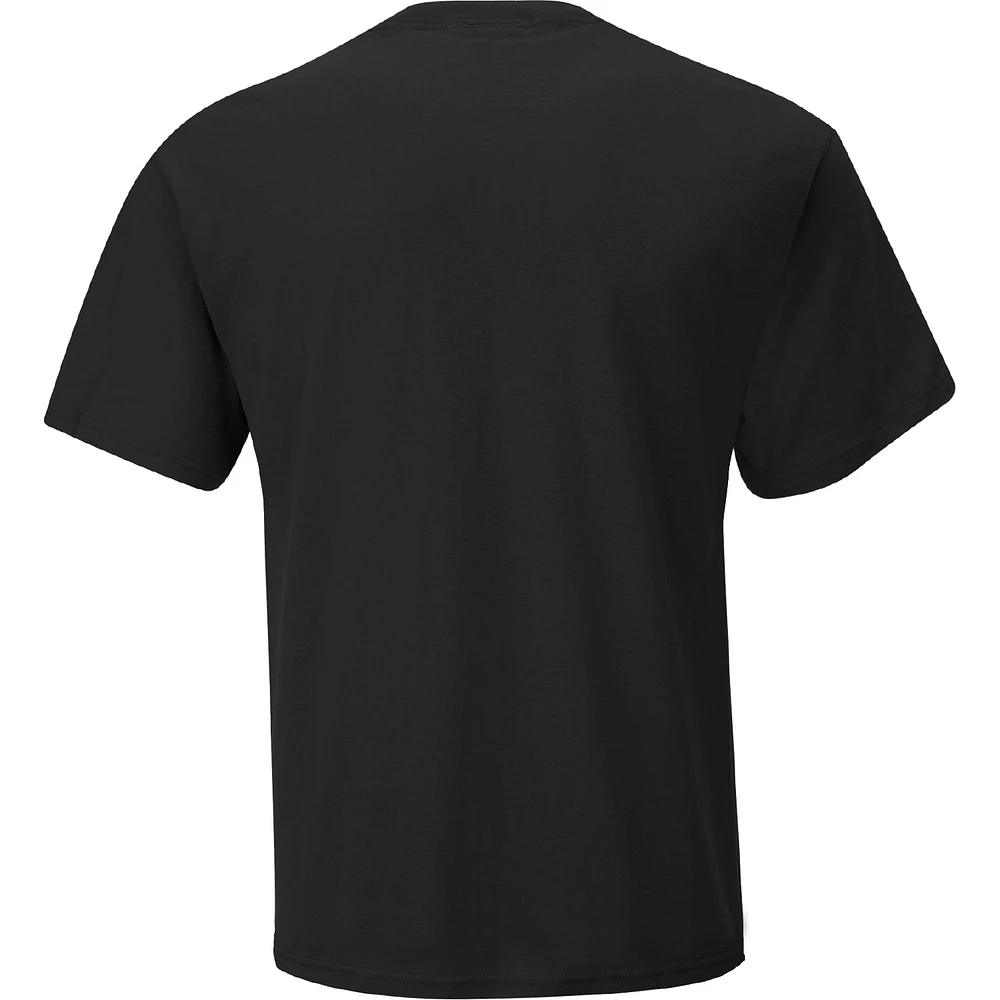 T-shirt de sport à drapeau damier pour hommes, noir, Dale Earnhardt The Intimidator