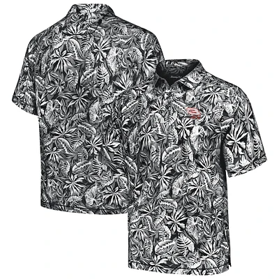 Polo noir Tommy Bahama Dale Earnhardt Sport Tropical Score IslandZone pour homme