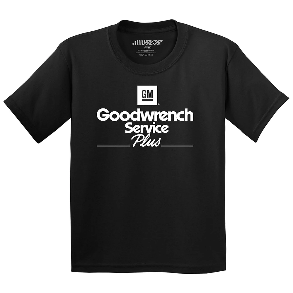 Youth Richard Childress Racing Team Collection Black Dale Earnhardt Goodwrench Service Plus T-Shirt