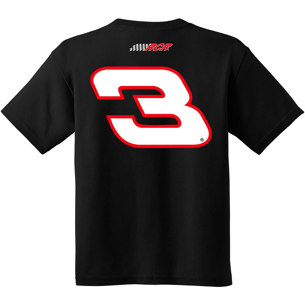 Youth Richard Childress Racing Team Collection Black Dale Earnhardt Goodwrench Service Plus T-Shirt