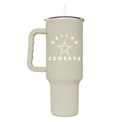 Cowboys de Dallas 40oz. Gobelet Sable Soft Touch