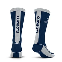 For Bare Feet Dallas Cowboys Throwback MVP Classic Crew Sock