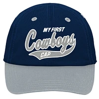 Infant Navy/Silver Dallas Cowboys My First Tail Sweep Slouch Flex Hat