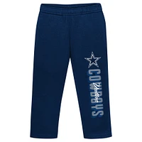 Infant Navy Dallas Cowboys Coin Toss Pullover Fleece Hoodie & Pants Set
