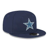 Casquette ajustable My 1st 9FIFTY des Dallas Cowboys New Era bleu marine pour bébé