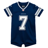 Infant Nike Trevon Diggs Navy Dallas Cowboys Game Romper Jersey
