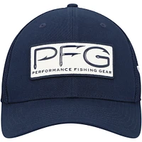 Men's Columbia Navy Dallas Cowboys Mesh Hooks Flex Hat
