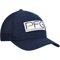 Men's Columbia Navy Dallas Cowboys Mesh Hooks Flex Hat