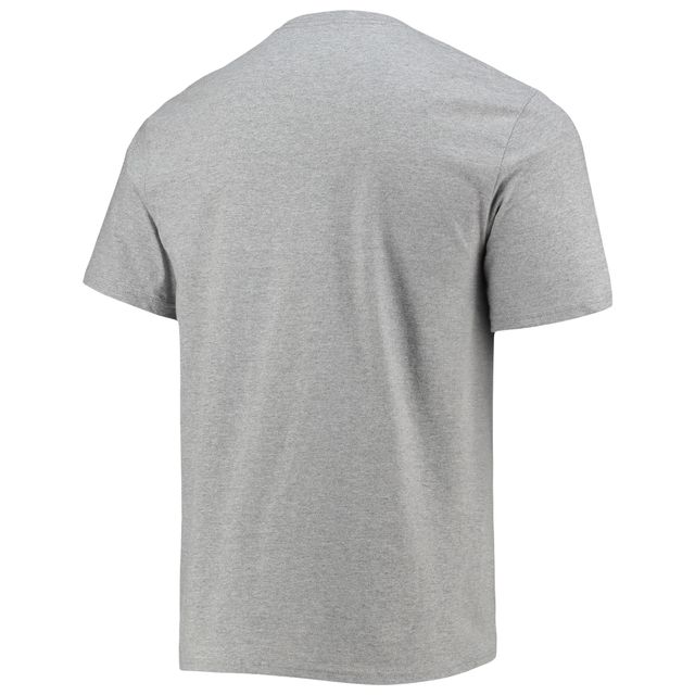 T-shirt avec nom et numéro Dallas Cowboys Dak Prescott gris chiné pour homme