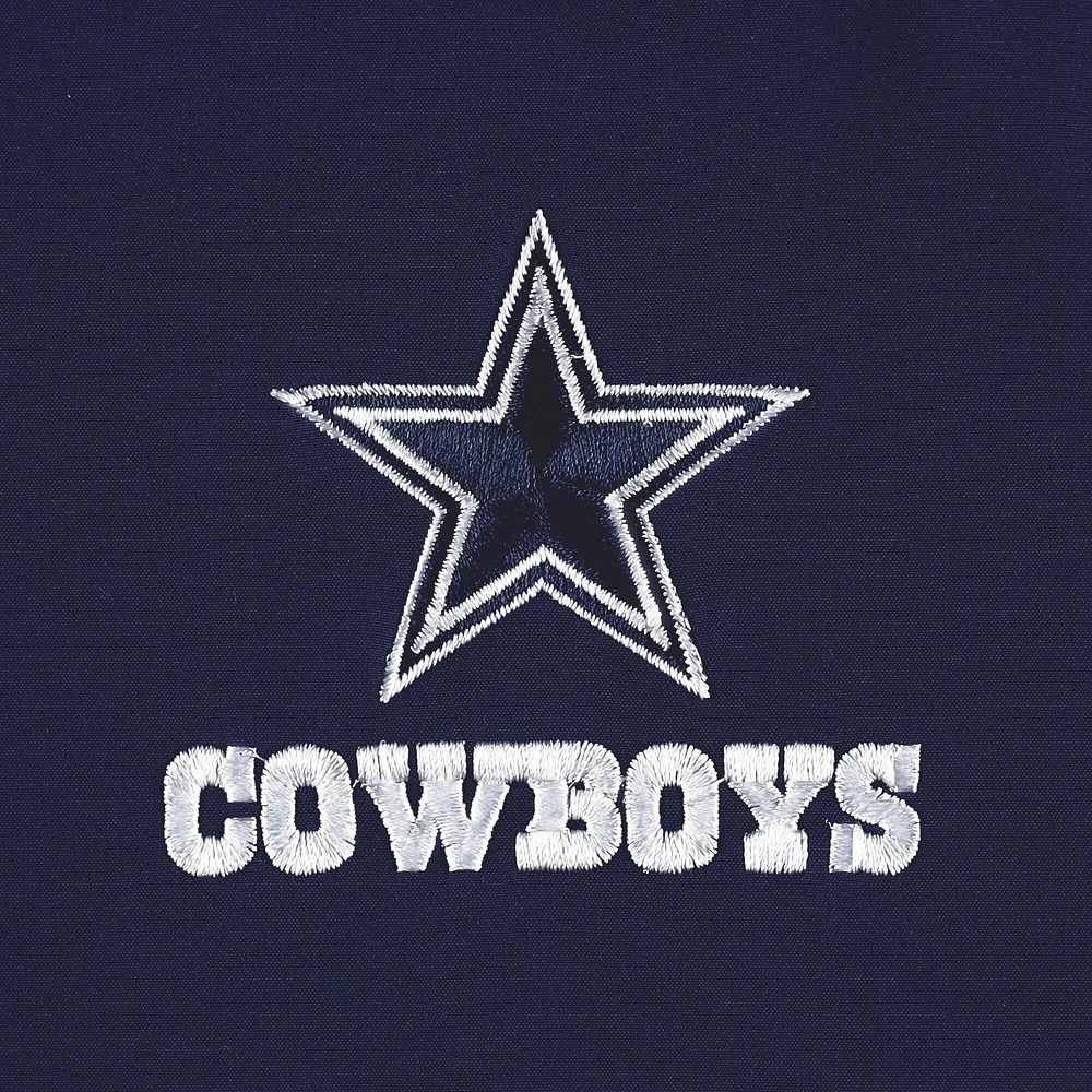 Men's Dunbrooke Navy/Gray Dallas Cowboys Big & Tall Alpha Full-Zip Hoodie Jacket