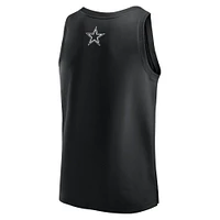 Men's Fanatics Black Dallas Cowboys Elements Tank Top