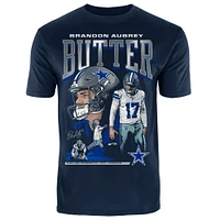 Men's Fanatics Brandon Aubrey Navy Dallas Cowboys Graphic T-Shirt