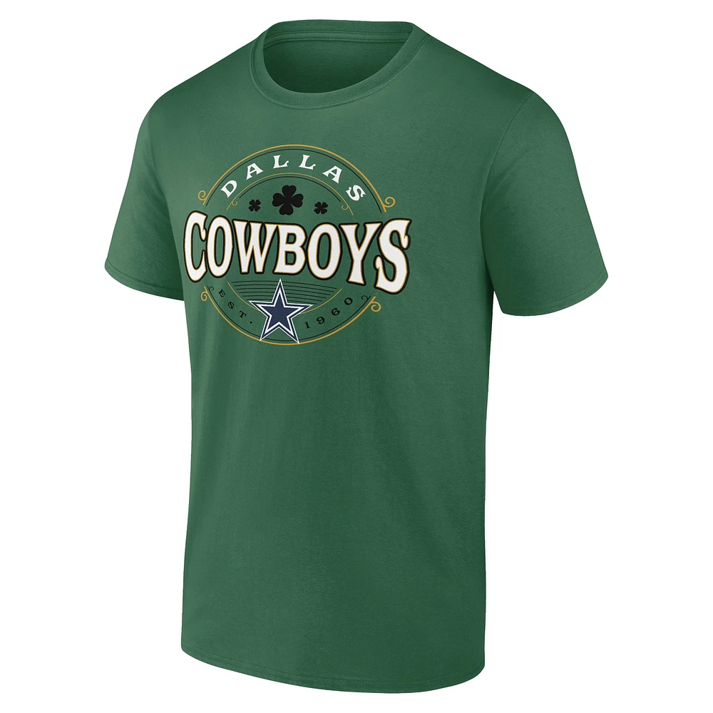 Men's Fanatics Kelly Green Dallas Cowboys Celtic T-Shirt
