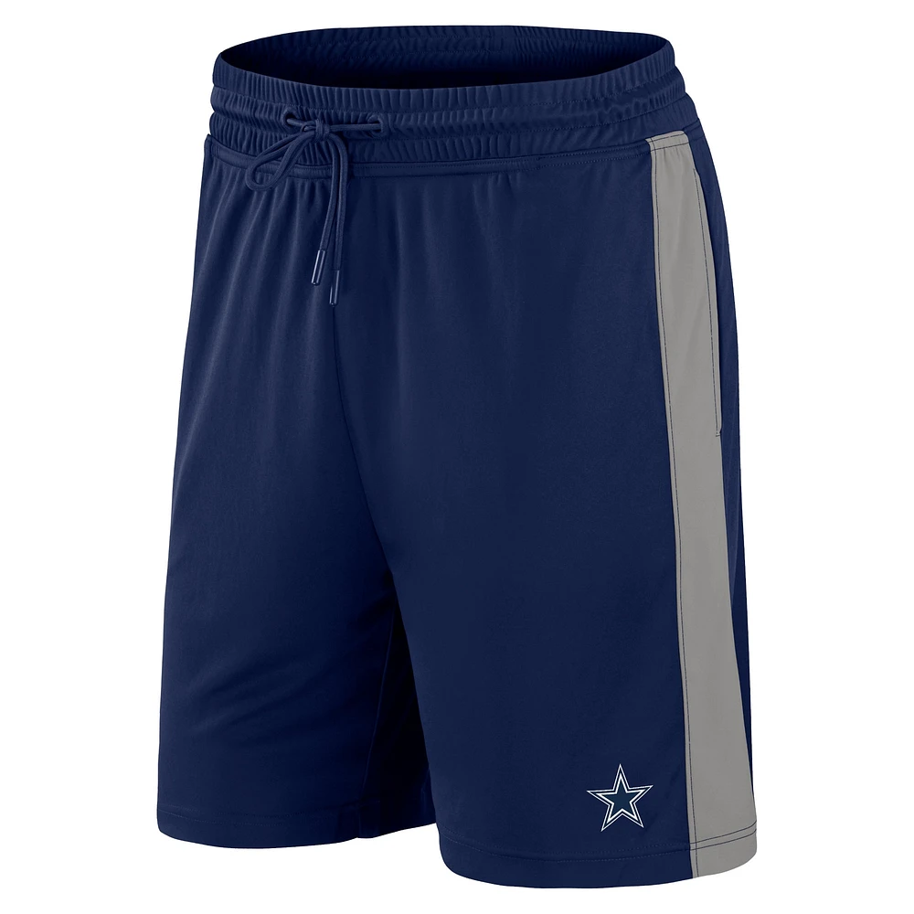 Men's Fanatics Navy/Gray Dallas Cowboys Break It Loose - Shorts