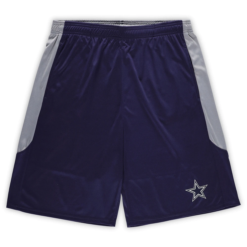 Men's Fanatics Navy Dallas Cowboys Big & Tall Team Logo Shorts