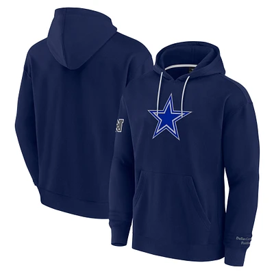 Sweat à capuche Fanatics bleu marine pour homme des Cowboys de Dallas Elements Pace