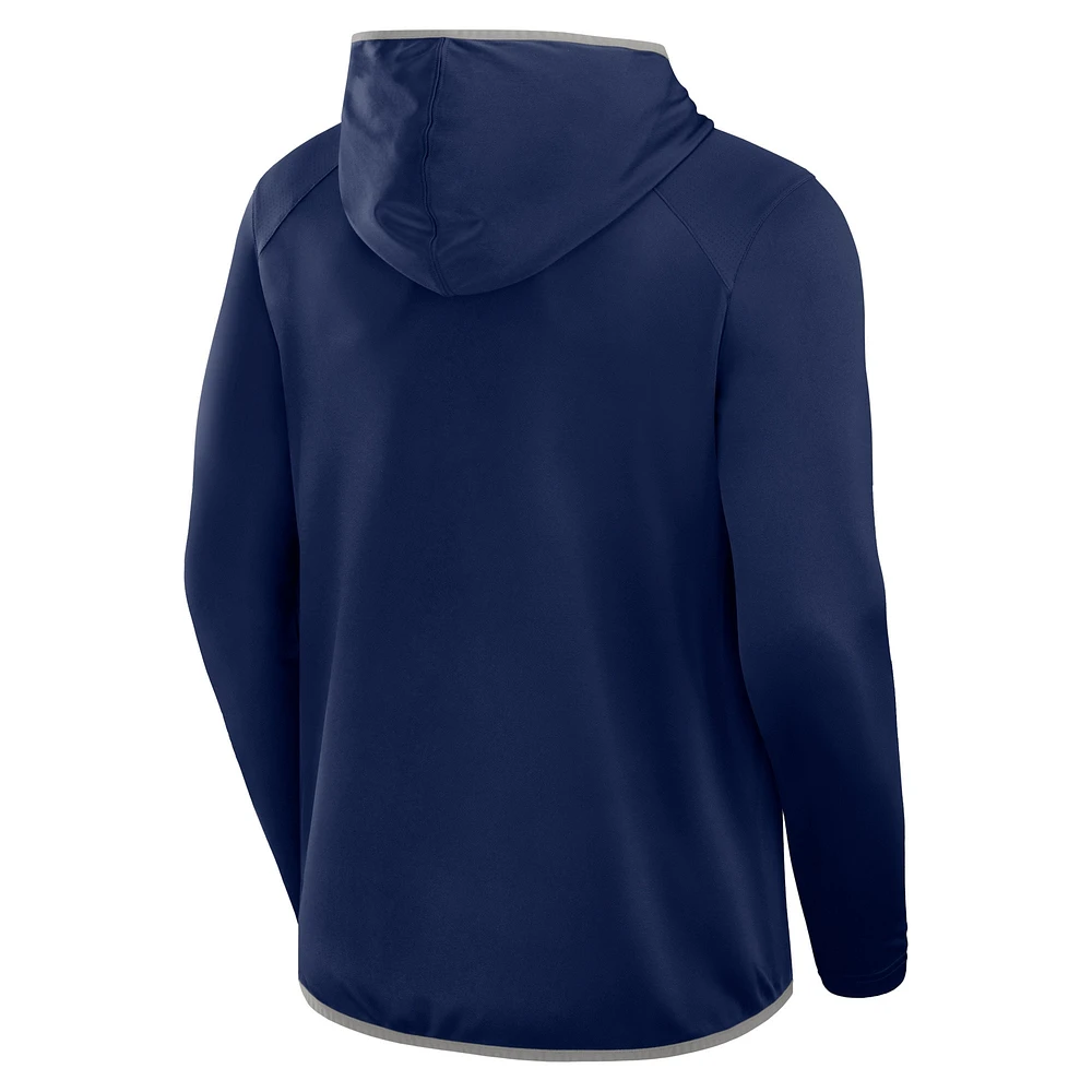 Men's Fanatics Navy Dallas Cowboys On Top Pullover Hoodie