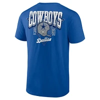 Men's Fanatics Royal Dallas Cowboys Big & Tall Throwback Logo T-Shirt
