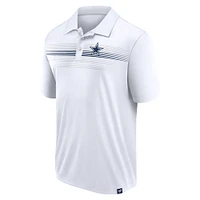 Polo sublimé blanc grand et des Cowboys de Dallas Fanatics pour hommes