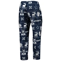 Men's FOCO Navy Dallas Cowboys Wordmark Ugly - Pajama Set