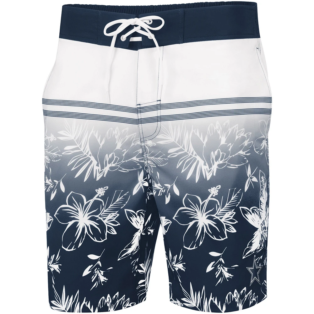 Men's G-III Sports by Carl Banks Navy Dallas Cowboys Swim Island Volley - Shorts