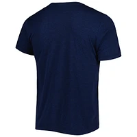 Men's Homage Troy Aikman & Michael Irvin Heather Navy Dallas Cowboys NFL Jam Retired Tri-Blend T-Shirt