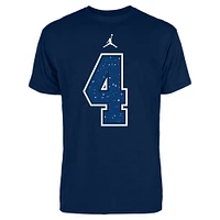 Men's Jordan Brand Dak Prescott Navy Dallas Cowboys Name & Number T-Shirt