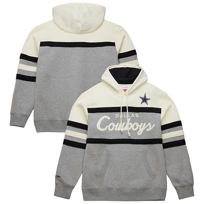 V100492 SWEAT À CAPUCHE ENTRAÎNEUR EN CHEF DE LA NFL AVEC LOGO VINTAGE COW SWTMENHOD 250810043