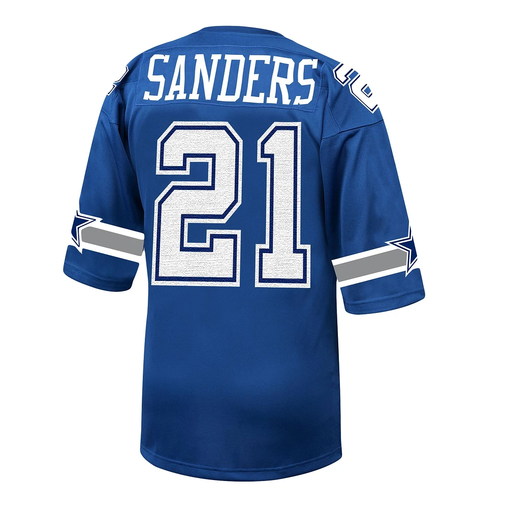 Men's Mitchell & Ness Deion Sanders Royal Dallas Cowboys 1996 Authentic Throwback Retired Player Jersey