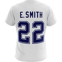 Men's Mitchell & Ness Emmitt Smith White Dallas Cowboys Name Number - T-Shirt