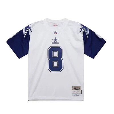 Maillot réplique alternatif héritage 1994 des Cowboys de Dallas Mitchell & Ness Troy Aikman pour homme