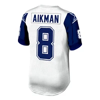 Men's Mitchell & Ness Troy Aikman White Dallas Cowboys 1994 Authentic Throwback Retired Player Jersey