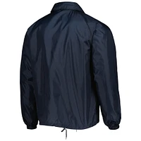 Veste coupe-vent à boutons-pression classiques Dunbrooke Dallas Cowboys pour homme bleu marine