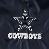 Veste coupe-vent à boutons-pression classiques Dunbrooke Dallas Cowboys pour homme bleu marine