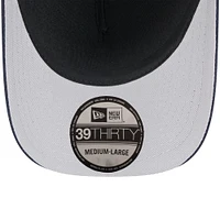 Men's New Era Black/Navy Dallas Cowboys 2025 NFL Draft 39THIRTY Flex Hat