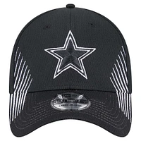 Casquette flexible Sport Night Active 39THIRTY des Dallas Cowboys New Era noire pour hommes