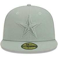 Men's New Era Green Dallas Cowboys Color Pack 59FIFTY Fitted Hat