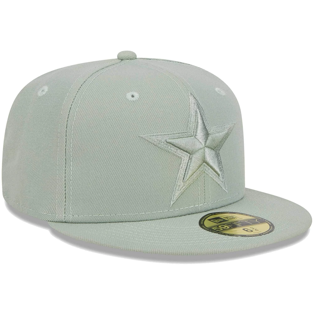 Men's New Era Green Dallas Cowboys Color Pack 59FIFTY Fitted Hat