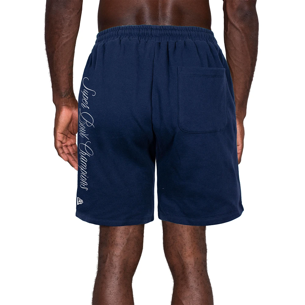 Men's New Era Navy Dallas Cowboys Historic Championship Shorts