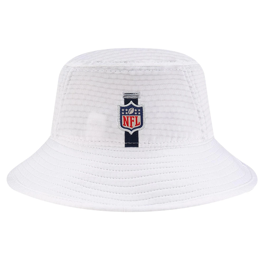Bob New Era blanc pour hommes des Dallas Cowboys 2024 NFL Training Camp Panama